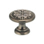 OMNIA - 1-3/16'' Dia. Cabinet Knob 15A - Lacquered Pewter