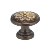 OMNIA - 1-3/16'' Dia. Cabinet Knob Sb - Lacquered Shaded Bronze