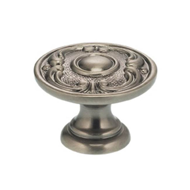 OMNIA - 1-1/8'' Dia. Cabinet Knob 15A - Lacquered Pewter
