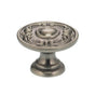 OMNIA - 1-1/8'' Dia. Cabinet Knob 15A - Lacquered Pewter