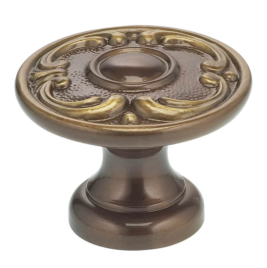 OMNIA - 1-13/16'' Dia. Cabinet Knob Sb - Lacquered Shaded Bronze