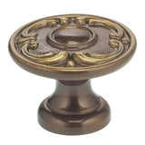 OMNIA - 1-13/16'' Dia. Cabinet Knob Sb - Lacquered Shaded Bronze