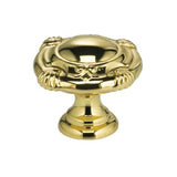OMNIA - 1-3/16'' Dia. Cabinet Knob US3 - Lacquered Polished Brass