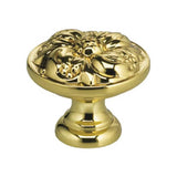 OMNIA - 1-5/8'' Dia. Cabinet Knob US3 - Lacquered Polished Brass