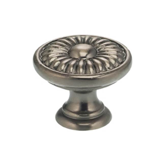 OMNIA - 1'' Dia. Cabinet Knob US15A - Lacquered Pewter