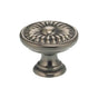 OMNIA - 1'' Dia. Cabinet Knob US15A - Lacquered Pewter
