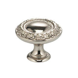 OMNIA - 1'' Dia. Cabinet Knob US14 - Lacquered Polished Nickel Plated