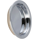 OMNIA - 2-3/16'' Dia. Flush Pull US26 - Polished Chrome Plated