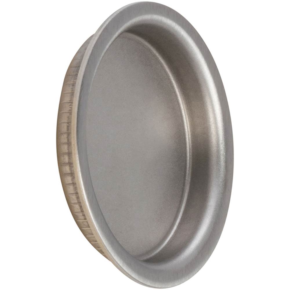 OMNIA - 2-3/16'' Dia. Flush Pull US32D - Satin Stainless Steel