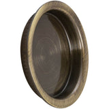 OMNIA - 2-3/16'' Dia. Flush Pull Sb - Lacquered Shaded Bronze