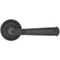 OMNIA - Milled Lever 50 mm Rose Sd 10B - Lacquered Oil Rubbed Black