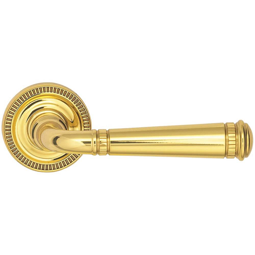 OMNIA - Milled Lvr.50 mm Rose Pa US3 - Lacquered Polished Brass