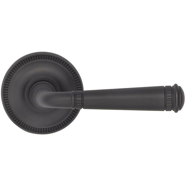 OMNIA - Milled Lever 67 mm Rose Pr 10B - Lacquered Oil Rubbed Black