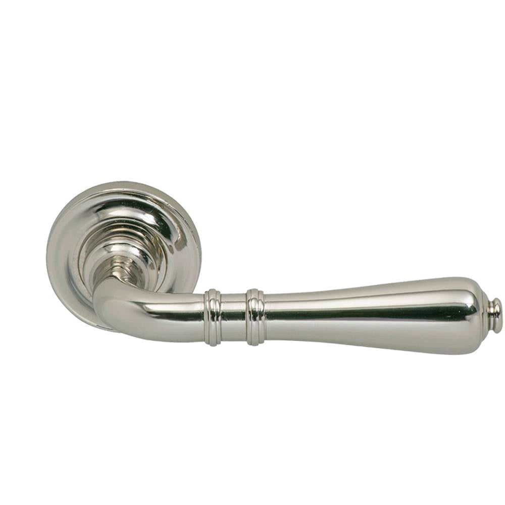 OMNIA - Passage Set 234/138 with 013 US14 - Lacquered Polished Nickel Plated