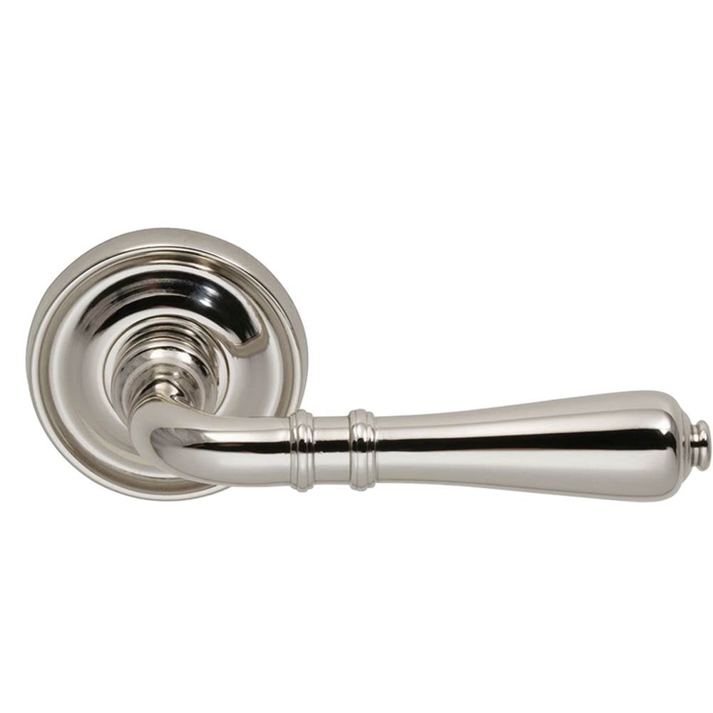 OMNIA - Passage Set 234/134 with 014 US14 - Lacquered Polished Nickel Plated