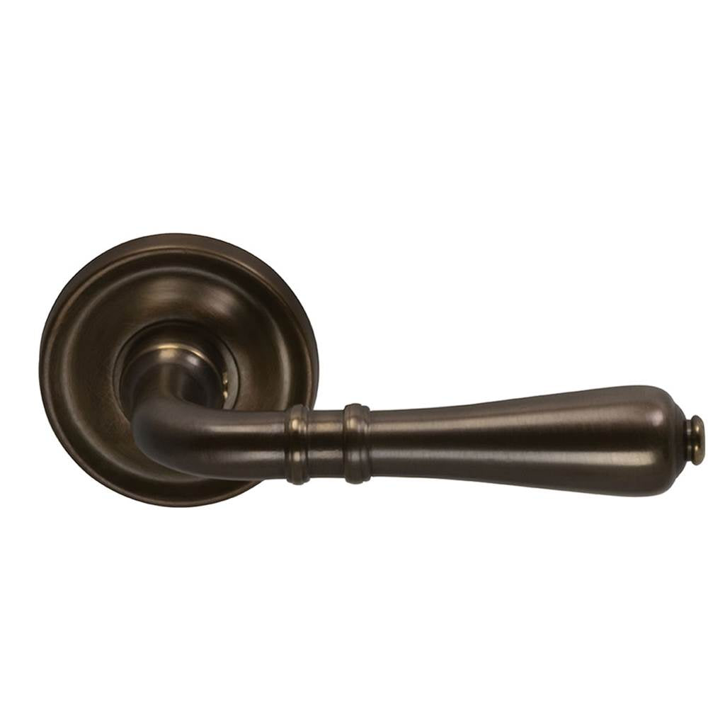 OMNIA - Passage Set 234/138 with 014 US5A - Unlacquered Antique Bronze