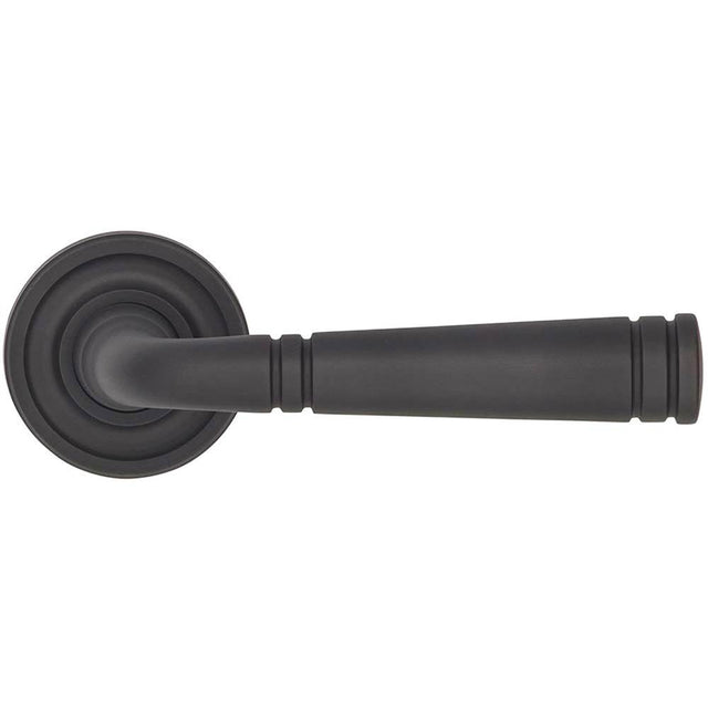 OMNIA - Edg.Lvr.50 mm Rose Pr US10B - Lacquered Oil Rubbed Black