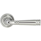 OMNIA - Edg.Lvr.50 mm Rose Pr US26 - Polished Chrome Plated