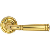 OMNIA - Edg.Lvr.50 mm Rose Pr US3 - Lacquered Polished Brass