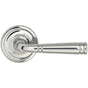 OMNIA - Edg.Lvr.67 mm Rose Pr US26 - Polished Chrome Plated