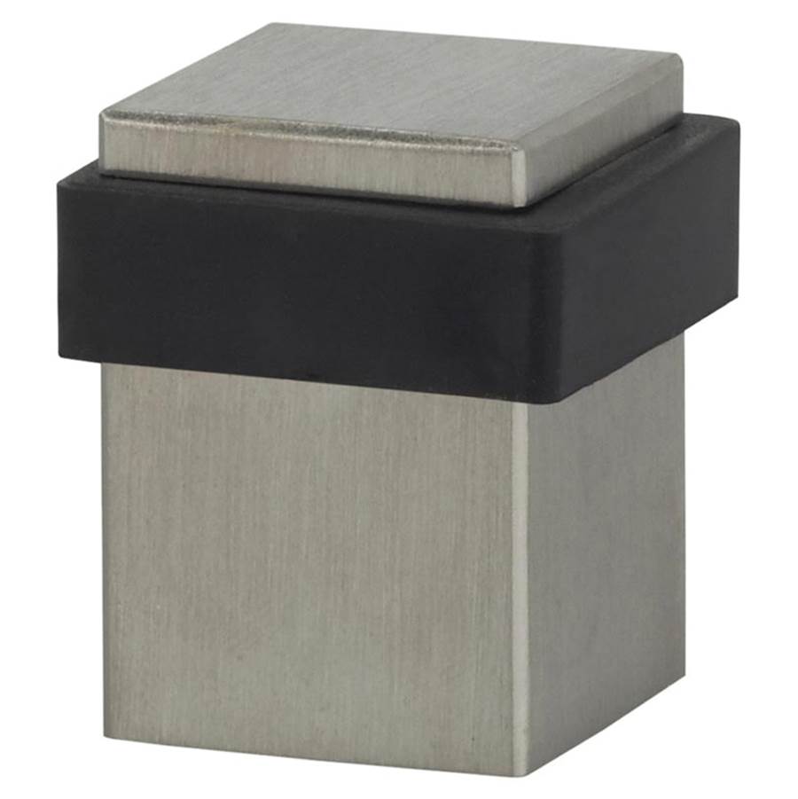 OMNIA - Door Stop 1-3/8''H X 1''Sq US32D - Satin Stainless Steel