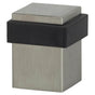 OMNIA - Door Stop 1-3/8''H X 1''Sq US32D - Satin Stainless Steel