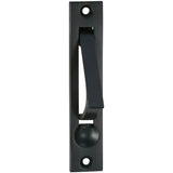 OMNIA - Door Edge Pull US10B - Lacquered Oil Rubbed Black
