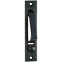 OMNIA - Door Edge Pull US10B - Lacquered Oil Rubbed Black