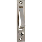 OMNIA - Door Edge Pull US14 - Polished Nickel Plated,Lacquered