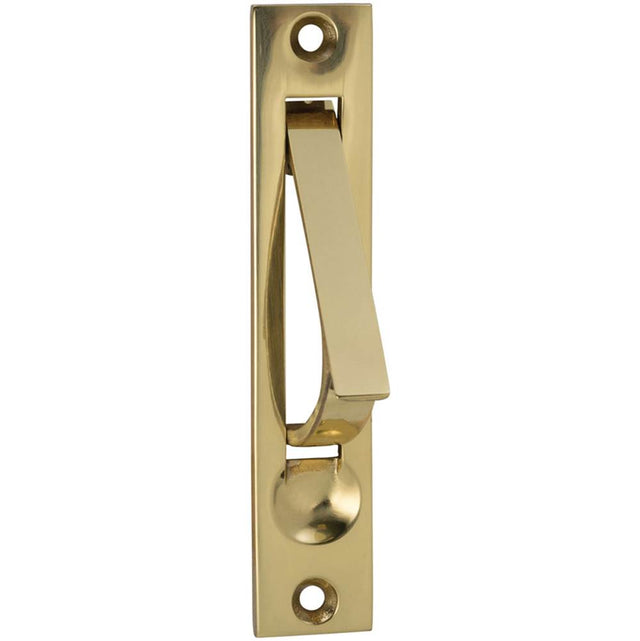 OMNIA - Door Edge Pull US3 - Polished Brass,Lacquered