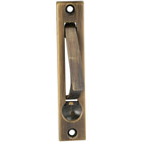 OMNIA - Door Edge Pull Sb - Lacquered Shaded Bronze