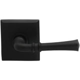 OMNIA - Trad.Lvr,Rect.Rose,Lh Sd US10B - Lacquered Oil Rubbed Black