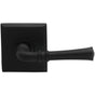 OMNIA - Trad.Lvr,Rect.Rose,Pass. US10B - Lacquered Oil Rubbed Black