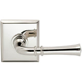 OMNIA - Trad.Lvr,Rect.Rose,Priv. US3 - Lacquered Polished Brass