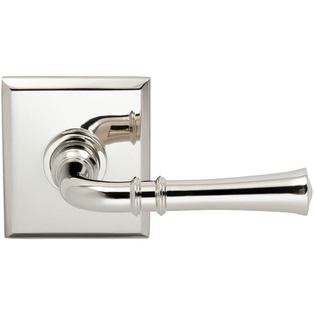 OMNIA - Trad.Lvr,Rect.Rose,Pass. US3 - Lacquered Polished Brass