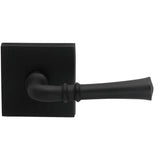 OMNIA - Trad.Lvr,Sq Rose,Pass. US10B - Lacquered Oil Rubbed Black
