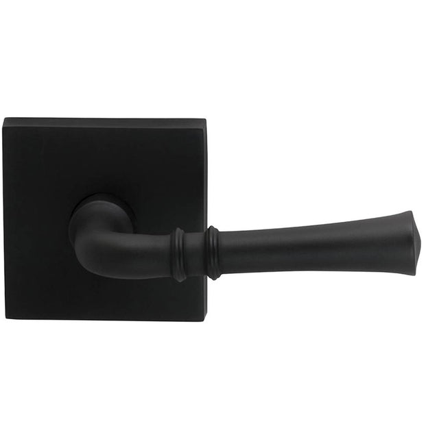 OMNIA - Trad.Lvr,Sq Rose,Pass. US10B - Lacquered Oil Rubbed Black
