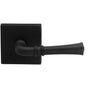 OMNIA - Trad.Lvr,Sq Rose,Pass. US10B - Lacquered Oil Rubbed Black