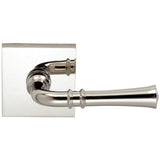 OMNIA - Trad.Lvr,Sq Rose,Pass. US4 - Lacquered Satin Brass