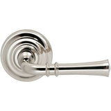 OMNIA - Trad.Lever,Trad.Rose,Lh Sd US4 - Lacquered Satin Brass
