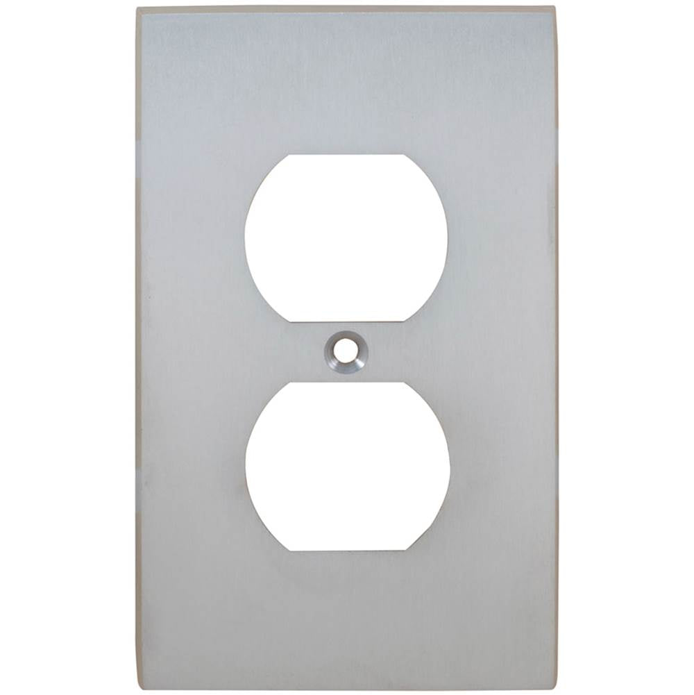 OMNIA - Receptacle Switchplate US3 - Lacquered Polished Brass