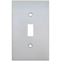 OMNIA - Single Toggle Switchplate US3 - Lacquered Polished Brass