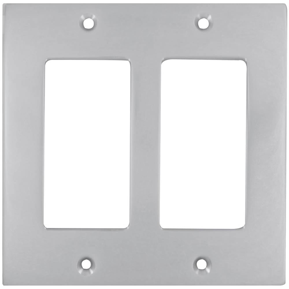 OMNIA - Double Rocker Switchplate US3 - Lacquered Polished Brass