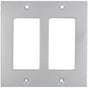 OMNIA - Double Rocker Switchplate US3 - Lacquered Polished Brass
