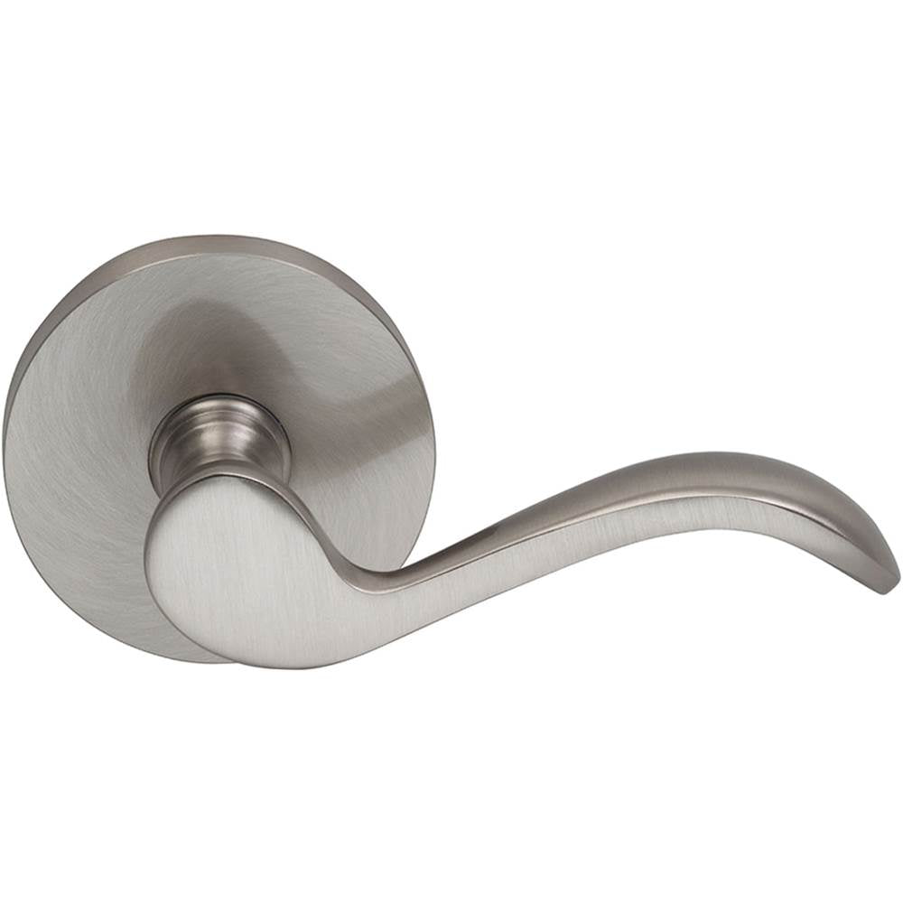 OMNIA - Wave Lvr,Mod. Rose,Pass. US15 - Lacquered Satin Nickel Plated