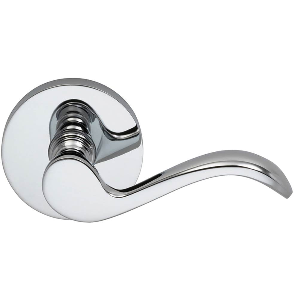 OMNIA - Wave Lvr,Mod. Rose,Priv. US26 - Polished Chrome Plated