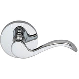 OMNIA - Wave Lvr,Mod. Rose,Priv. US26 - Polished Chrome Plated