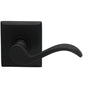 OMNIA - Wave Lvr,Rect.Rose,Priv. US10B - Lacquered Oil Rubbed Black
