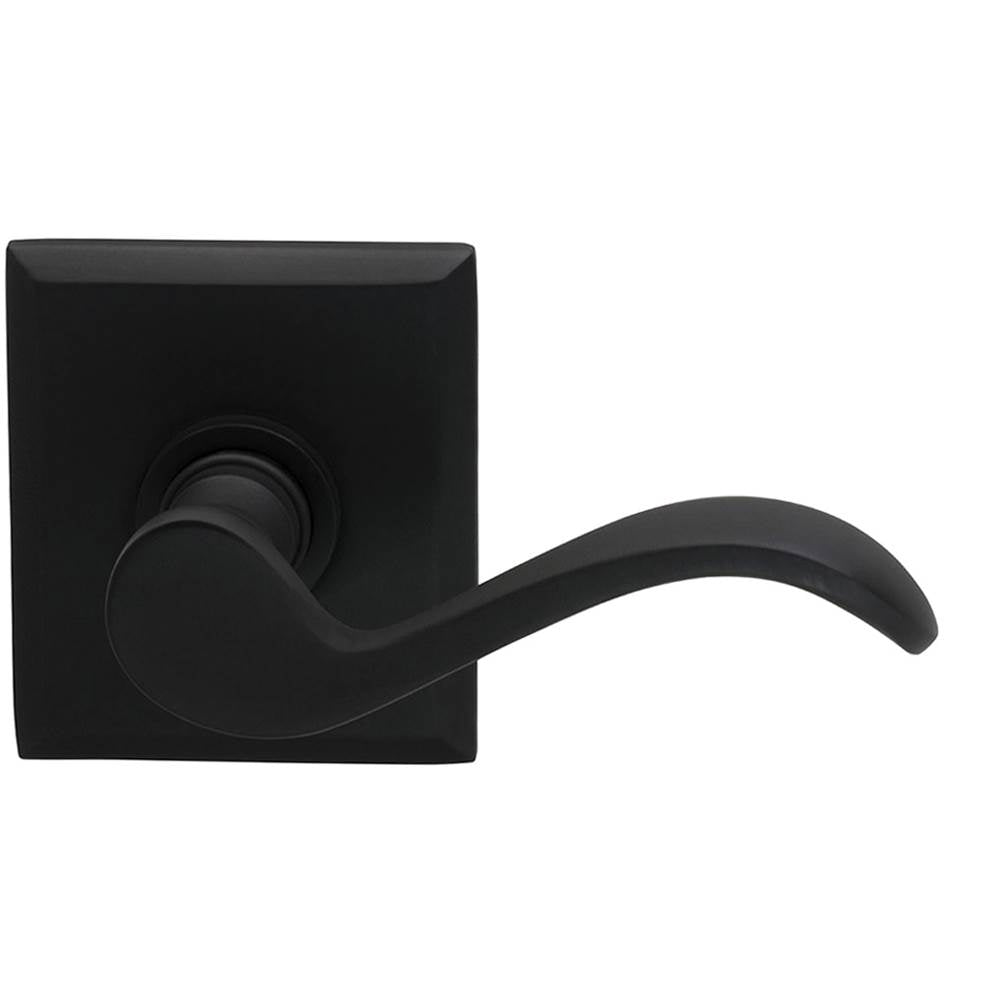 OMNIA - Wave Lvr,Rect.Rose,Priv. US10B - Lacquered Oil Rubbed Black