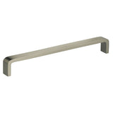 OMNIA - 7-3/4'' CC Cabinet Pull US15 - Lacquered Satin Nickel Plated